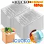 ICUCKO 40 Cái / gói Túi Cách Nhiệt, Túi Giấy Nhôm Ấm Lạnh Băng Dày 3mm, Gấp Nhiệt Thực Phẩm Có Đóng Cửa Túi Làm Mát Giao Hàng