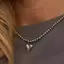 Choker Y2K Đính Hạt Trái Tim Cho Nữ, Dây Xích Thoáng Mát - Món Quà Thời Trang Tinh Tế