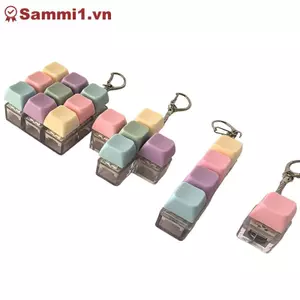 Máy kiểm tra bàn phím cơ 4 trong 1 ZK: Đồ chơi móc khóa Keycap để kiểm tra công tắc VN