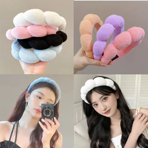 Băng đô chăm sóc tóc và da, khăn Terry Spa cho nữ