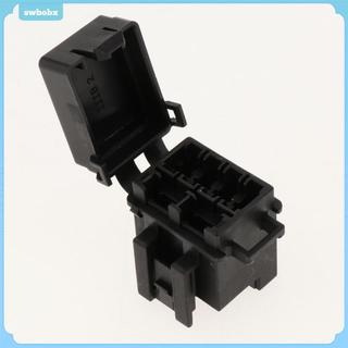 Rơle & 4 Bộ Đế Cầu Chì 4 Rơle Pin & Flasher, Hộp Ổ Cắm Giá Đỡ Cầu Chì SUV Ô Tô