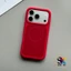 MỚI Lỗ Lớn Hai Màu Silicon Từ Tính Ốp Lưng Điện Thoại iPhone 17 16 15 14 13 Pro Max 14 / 15 / 16Plus Vỏ Silicon Tất Cả Xung Quanh Chống Sốc Vỏ Bảo Vệ
