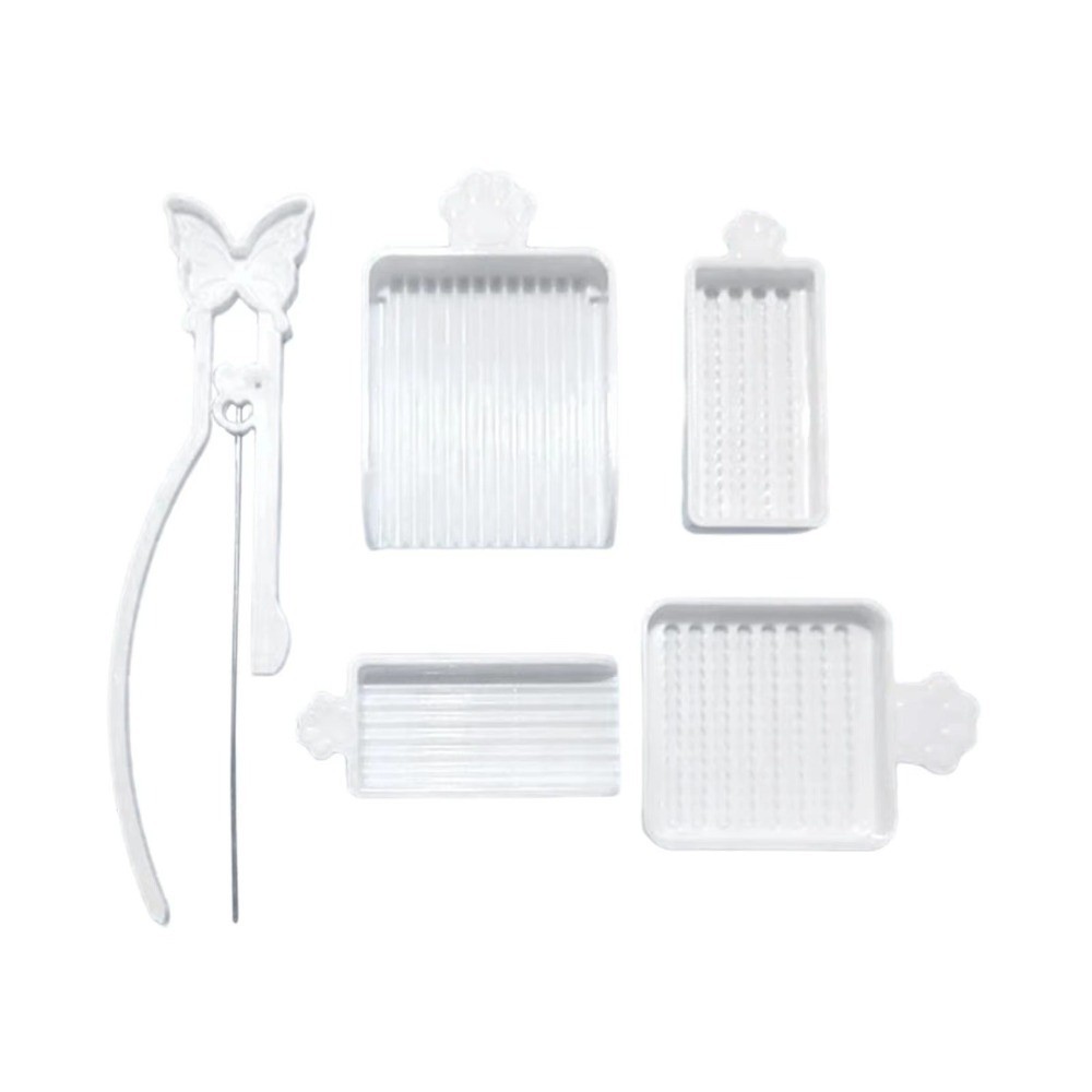 HIGHVIEWLS - Bộ Khay Chọn Hạt Cầu Chì DIY Handmade, 2.6mm Hạt Nhựa, Cầm Tay Tiện Lợi