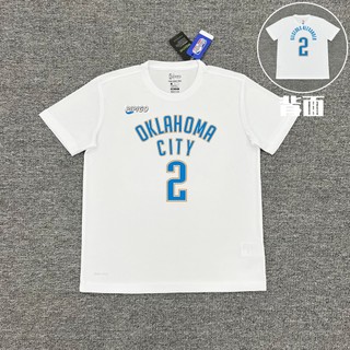 Bộ đồ tập bóng rổ Alexander American Casual của team Thunder với áo thun dài tay thể thao thoáng khí và khô nhanh