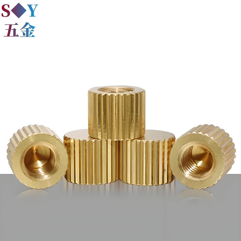 (((M2-M6) Chất liệu thép không gỉ / đồng tròn có khía cao lỗ mù sắt vít tay vít vít đai ốc M2M2.5M3M4M5M6