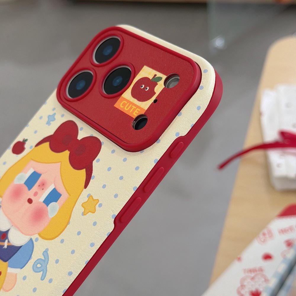 Ốp Lưng Cứng Tương Thích Với iPhone 13 14 14Pro 14ProMax 15 15Pro 15ProMax 16 16Pro 16ProMax 17 17Pro 17ProMax Ốp Họa Tiết Bạch Tuyết