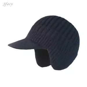 Mũ Tai Flap Beanie Cap Polyester Mềm Chống Gió Phù Hợp Cho Nam Nữ Đi Bộ Trong Thời Tiết Lạnh