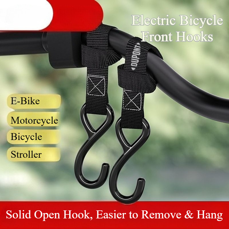 Xe Đạp Điện Móc Thép Chắc Chắn Xe Máy S Móc Mũ Bảo Hiểm Trước S-Hook Hàng Treo Giá Đỡ