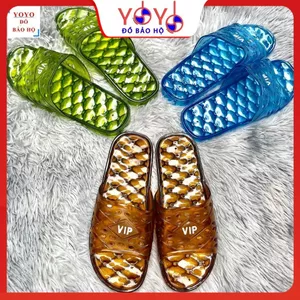 Dép Nhựa VIP Nữ Đi Trong Nhà, Văn Phòng, Nhà Tắm, Chống Trơn Trượt, Êm Chân Bền Đẹp đi ÊM CHÂN