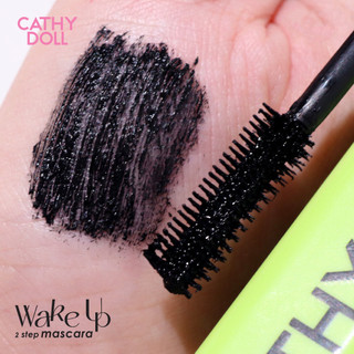 Mascara Chống Trôi Cathy Doll, Bền Màu Giúp Tăng Cường Độ Dày Của Mi Wake Up 2 Step Mascara 5.5g
