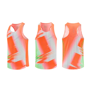 Đường đua mới Marathon Chạy bộ không tay thoáng khí Thể thao nhanh khô Áo Vest cặp đôi