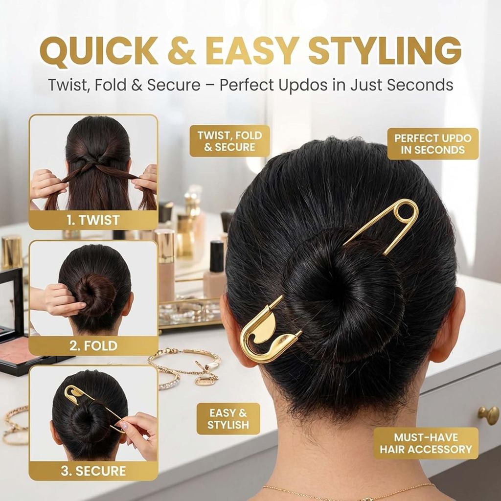 Kẹp Tóc An Toàn Mega Khổng Lồ