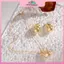 MYPANDA Bộ Trang Sức Vintage Hình Giọt Nước - Mặt Dây Chuyền & Bông Tai, Phù Hợp Làm Quà Tặng Cho Phụ Nữ