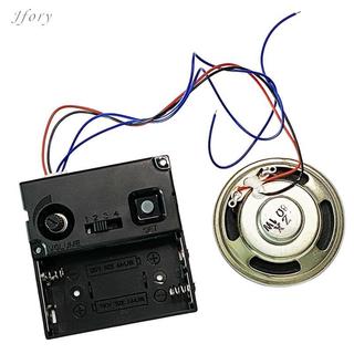 Jfory Chuyển động đồng hồ con lắc với sửa chữa hộp chuông nhạc / tay, màu đen 04