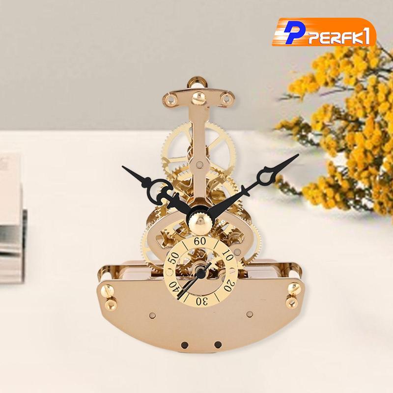 Đồng Hồ Bánh Răng Trang Trí Đồng Hồ Bàn Độc Đáo Thời Trang Thủ Công Đồng Hồ Đa Năng Chuyển Động Hợp Kim Nhôm Đồng Cho Phòng Ngủ Học Tập Nhà
