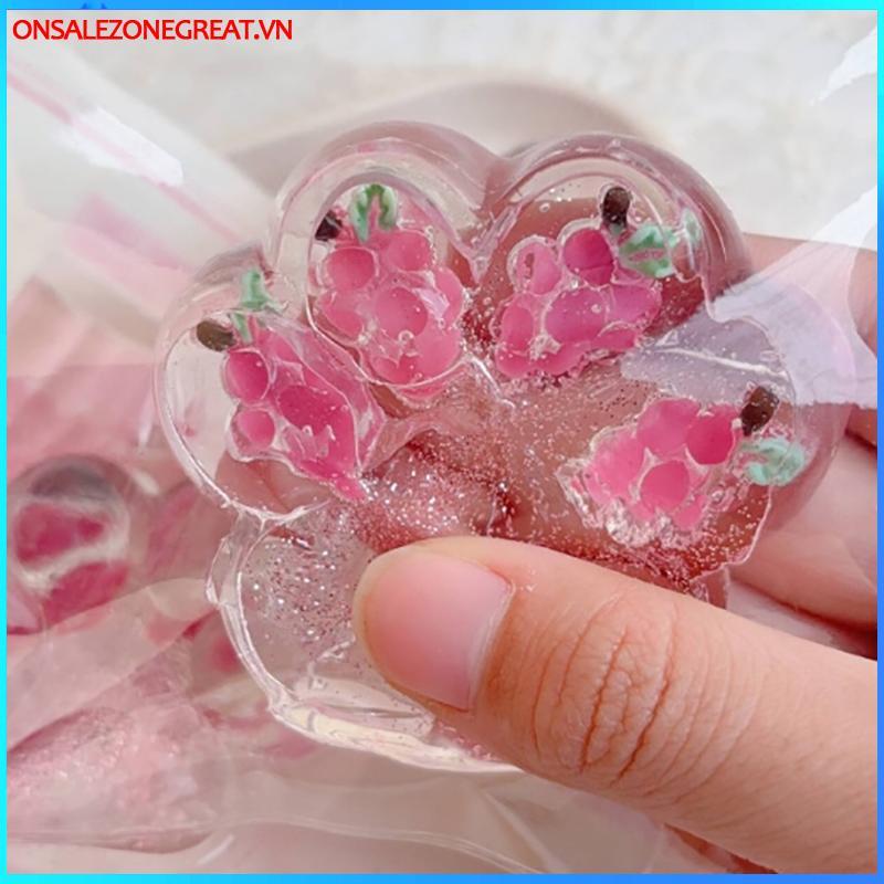 Ons 1 Cái Móng Vuốt Mèo Mềm Mại Phục Hồi Chậm Giảm Căng Thẳng Bóp Đạo Cụ Bầu Trời Đầy Sao Mèo Lớn Paw Squishy Thần Tài Đồ Chơi Pinch Giải Nén Quà Tặng Tại