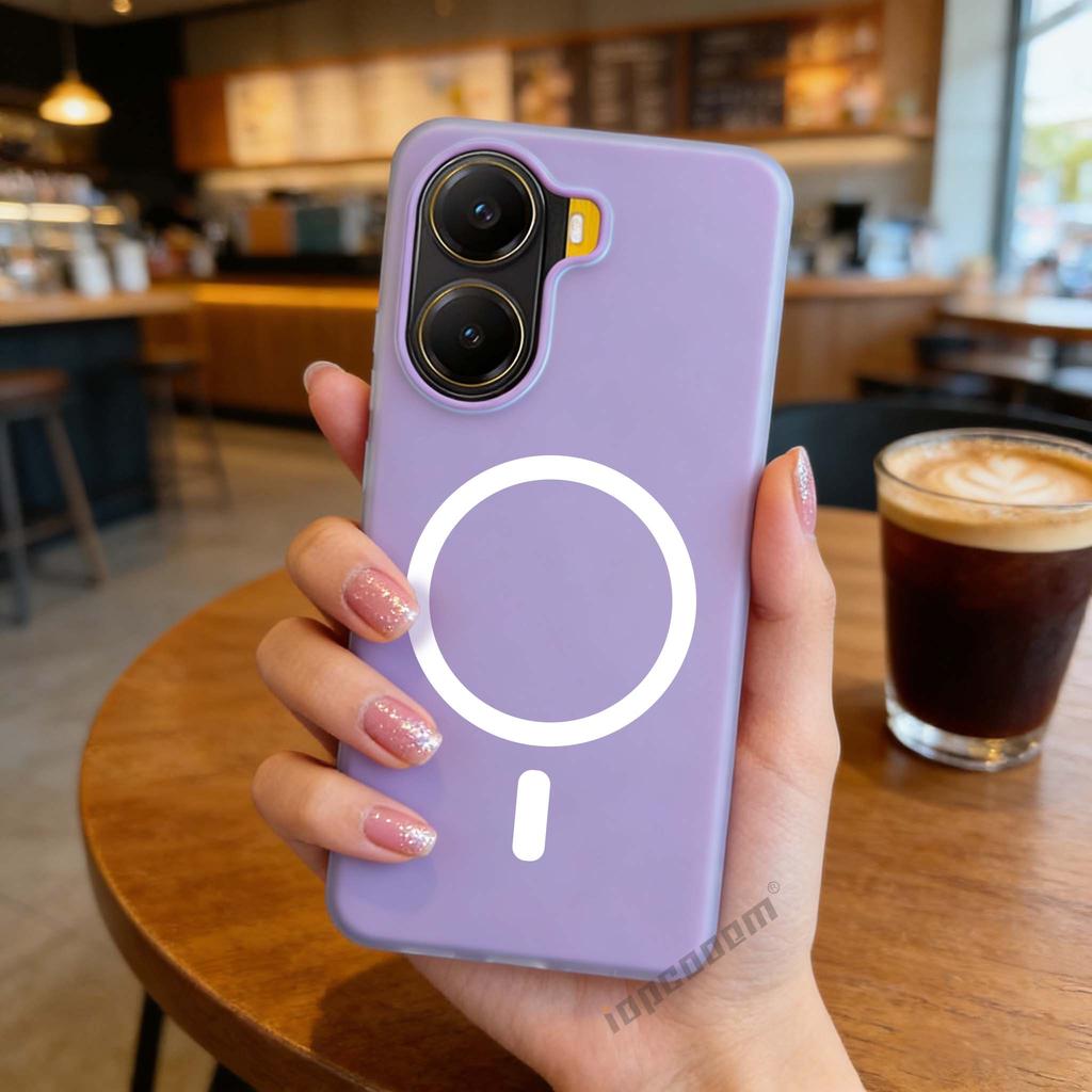 Vỏ TPU 2 trong 1 Candy Jelly từ tính cho Xiaomi POCO X3 X4 X6 X7 GT Pro NFC 5G Vỏ bảo vệ điện thoại chống sốc