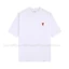 Áo sơ mi cổ điển hình trái tim thêu tay bằng cotton nguyên chất, phù hợp nam nữwear mọi ngày