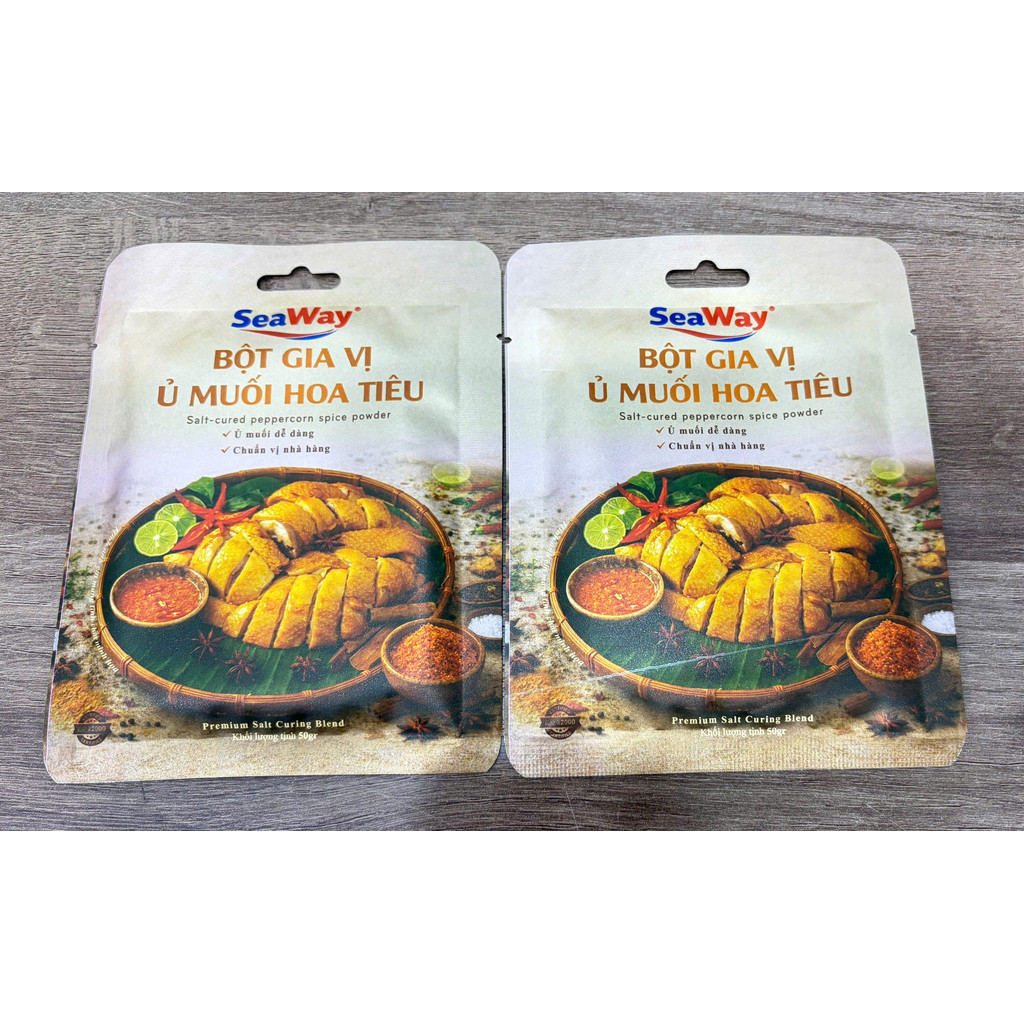 Bột Gia Vị Ủ Muối Hoa Tiêu - Gia Vị Gà Ủ Muối, Ủ Muối Tai Heo, Bắp Bò, Bắp Heo - Thơm Ngon, Đậm Vị