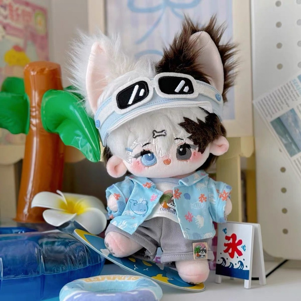Quần Áo Cho Bé 20cm Dừa Đảo Bất Tử Búp Bê Cotton Quần Áo Dễ Thương Thay Thế Phù Hợp Với Búp Bê Trang Phục Búp Bê Không Có Thuộc Tính
