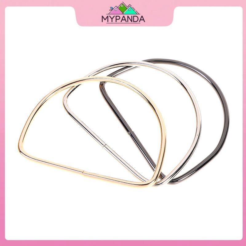 MYPANDA D Túi Kim Loại Tay Cầm Túi Xách Dây Đeo Ví Phần Cứng Thay Thế Phụ Kiện Handmade.
