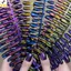 < YEI > 30 Chiếc Móng Tay Handmade Gradient Mắt Mèo Bấm Trên Móng Tay Giả Vừa Ngắn Đầu Móng Tay Thiết Kế Phổ Biến Trang Trí Hoa Full Cover Mới