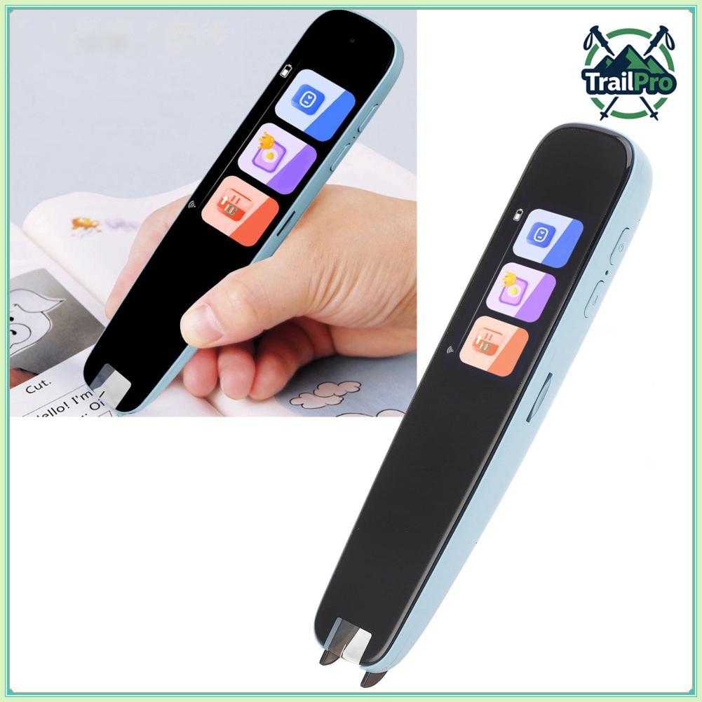 TrailPro Bút quét dịch Garosa Máy quét thông minh di động Trình dịch ngôn ngữ Điểm thời gian thực để đọc Từ điển điện tử Pin 650mAh Sạc loại C Lưu trữ 64RAM
