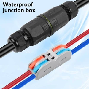 Đầu nối cáp chống nước Yoo Kết nối nhanh Bộ chuyển đổi thiết bị đầu cuối điện 3 chân