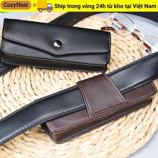 Hộp đựng kính COZYNEST, thắt lưng unisex và túi điện thoại đeo được