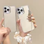 Dành Cho infinixSmart8 Gương Bạc Vỏ Điện Thoại HOT50i Mạ Khung Gương Trang Điểm Spark20