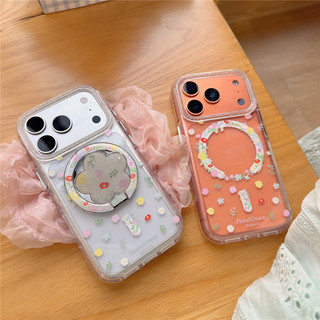 IPhone 17 Pro Max Garland họa tiết chất liệu TPU IMD craft Vỏ điện thoại in hai lớp