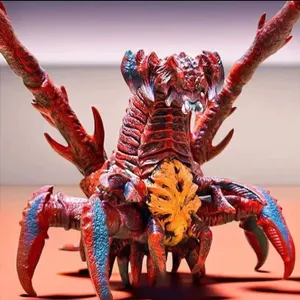Siêu quỷ Cao su mềm Quái vật Destorayah Bộ sưu tập Godzilla Hình quái vật Đồ chơi cậu bé mô hình