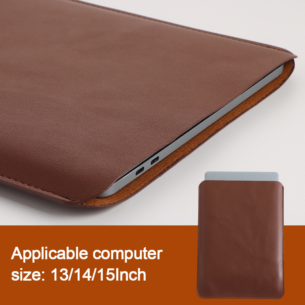 [Vận chuyển nhanh] SIMPLEAID Túi đựng laptop da PU chống nước 13-15 inch cho Dell