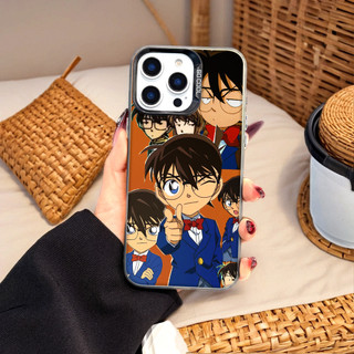 Ốp Lưng Iphone Phim hoạt hình thời trang Cho Iphone 7 xs xr 11 12 13 14 15 16 Pro Max Plus Detective Conan solo lovely