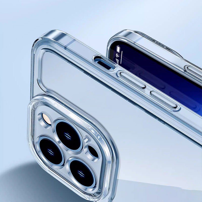 Ốp lưng iPhone cao cấp trong suốt, chống sốc, bảo vệ camera - Dành cho iP 7/8/X/XS/11/12/13/14/15/16/17/Plus/Pro/Max/Air