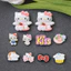 Set Charm Hello Kitty Thiên Thần Dâu Tây Cute – Trang Trí Dép Kẹo Ngọt Pastel Dễ Thương Phong Cách Baby Milk Candy