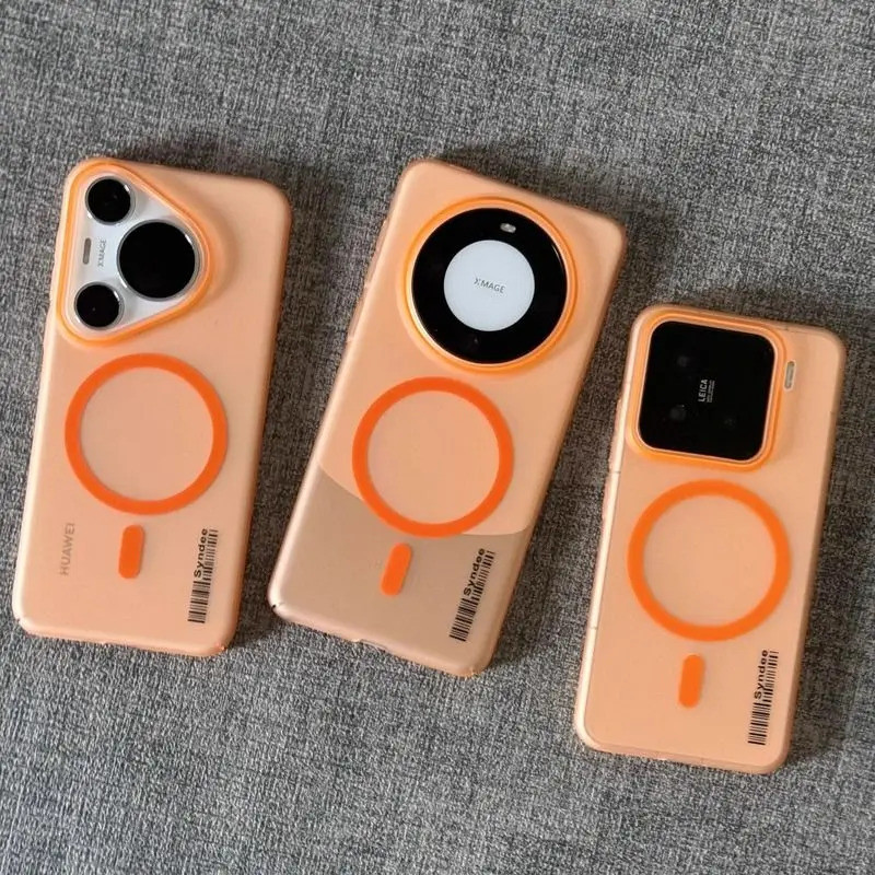 Ốp Lưng Cho Honor X5C Plus Honor X9D X9C X9B X9A X8C X8B X7D Sạc Không Dây Từ Tính Mờ Trong Suốt Bảo Vệ Chống Rơi Cho Honor X9C Vỏ