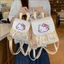 Ba lô HT3 Sanrio HELLO KITTY dành cho học sinh Công suất lớn In nhẹ Túi đi học nữ dễ thương TH3