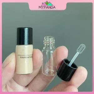 MYPANDA 1 / 2 / 5 Chiếc Chai Có Thể Đổ Lại Chất Lỏng Nền 4ml Subpaage Du Lịch Chai Trống Mini Đào Thìa Dụng Cụ Mỹ Phẩm.