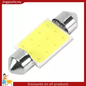 Bóng đèn trần nội thất ô tô LED 3W COB 36mm Trắng DC12V