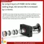Van đòn bẩy tay khí nén 5 / 2 chiều Điều khiển bằng tay 2 vị trí 3 5 cổng Đẩy-Pull 4H210-08