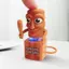 Clicking Fidget Toy Fidget Keyboard Keychain Stress Reliever with Click Button Feature for Students Classroom sonlekvn