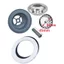 Bồn Rửa Nhà Bếp Phong Cách Châu Âu Cống Ống Rửa Chậu Rửa Phụ Kiện Bộ Lọc Đi Kèm Drainer 187D