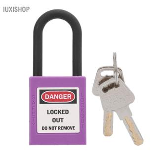 iuxishop An toàn Tagout Khóa cách điện Ổ khóa chùm ngoài trời cho điện khí nén thủy lực (màu xanh lá cây)