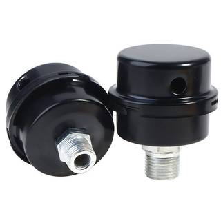 Bộ phận máy nén khí 12 / 16 / 20mm Máy nén khí kim loại Bộ lọc nạp Bộ giảm thanh tiếng ồn