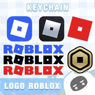 Ganci / Gantungan Kunci Keychain Akrilik LOGO ROBLOX ICON - Logo Biru