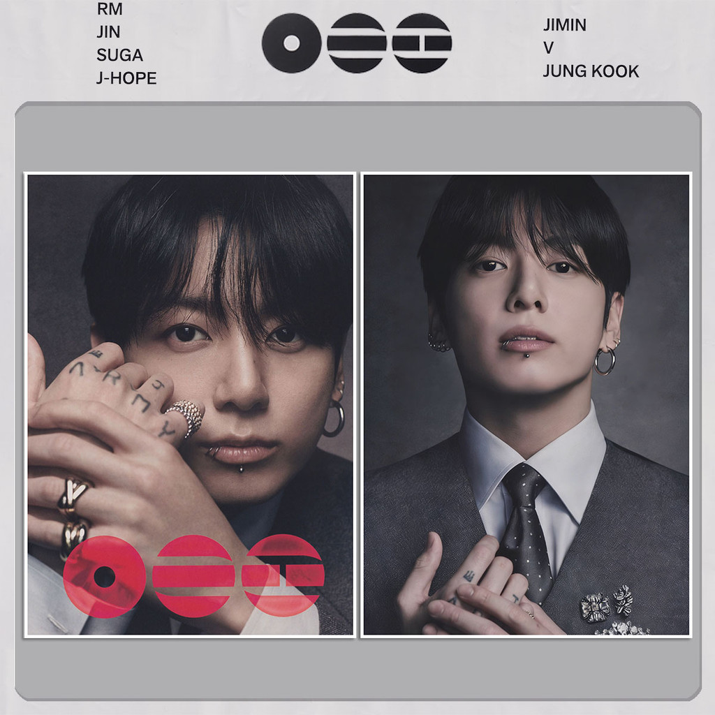 SQ3 2 Cái / bộ BTS Album thứ 5 ARIRANG Poster tự dính Trang trí tường phòng ngủ SUGA Stars Ngoại vi QS3