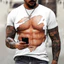 Áo Thun Nam Rách In 3D, Phù Hợp Cho Gym và Thời Trang Hàng Ngày