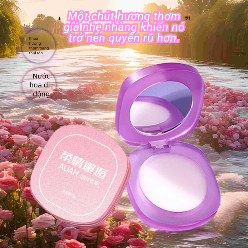 【CHO NỮ】Sáp Thơm AUAH Dạng Rắn - Giữ Hương Lâu, Mùi Hương Tươi Mát, Nhẹ Nhàng - Tiện Dụng Mang Theo Và Thoa Mọi Lúc