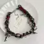 Vòng cổ thời trang vintage Y2K dành cho nữ, chất liệu nhung và pha lê, thiết kế bướm Gothic